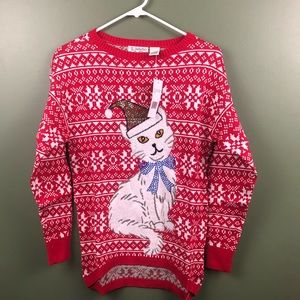 Cat Ugly Christmas Sweater